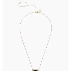 Black arc pendant
